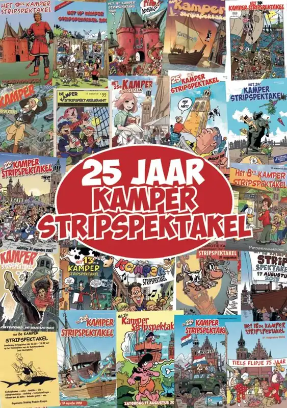 25 jaar Kamper Stripspektakel / Druk 1 Populair