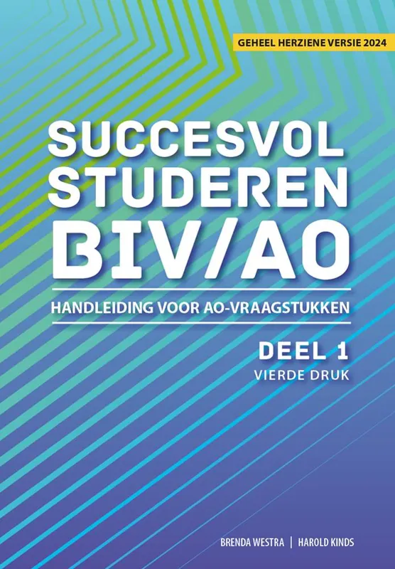 Succesvol studeren voor BIV/AO deel 1 / Druk 4 Koopje