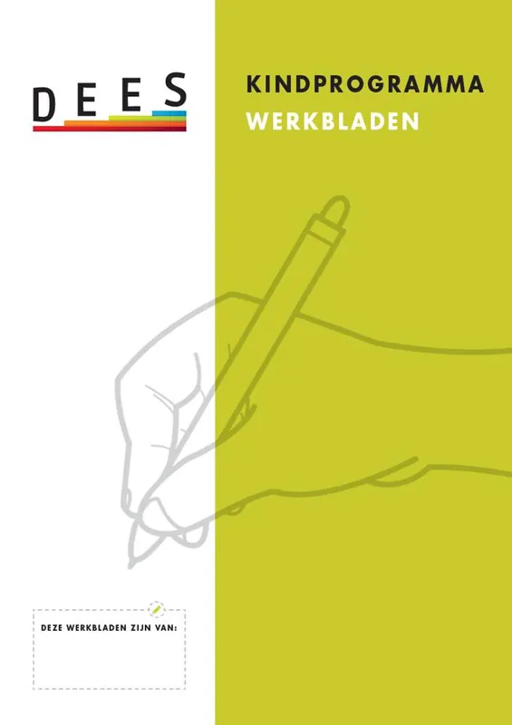 Rechtstreeks Van De Fabrikant Kindprogramma werkbladen / Druk 1