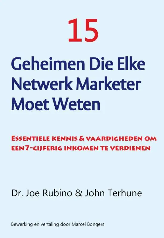 Lage Prijs 15 geheimen die elke netwerk marketer moet weten / Druk 1