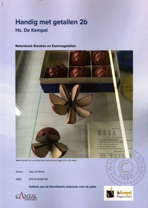 Lage Prijs Handig met getallen 2b Breuken en Kommagetallen Rekenwerkboek / Druk 1