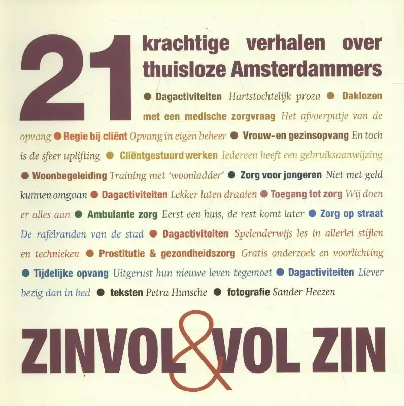 Zinvol & vol zin / Druk 1 Laatste Versie