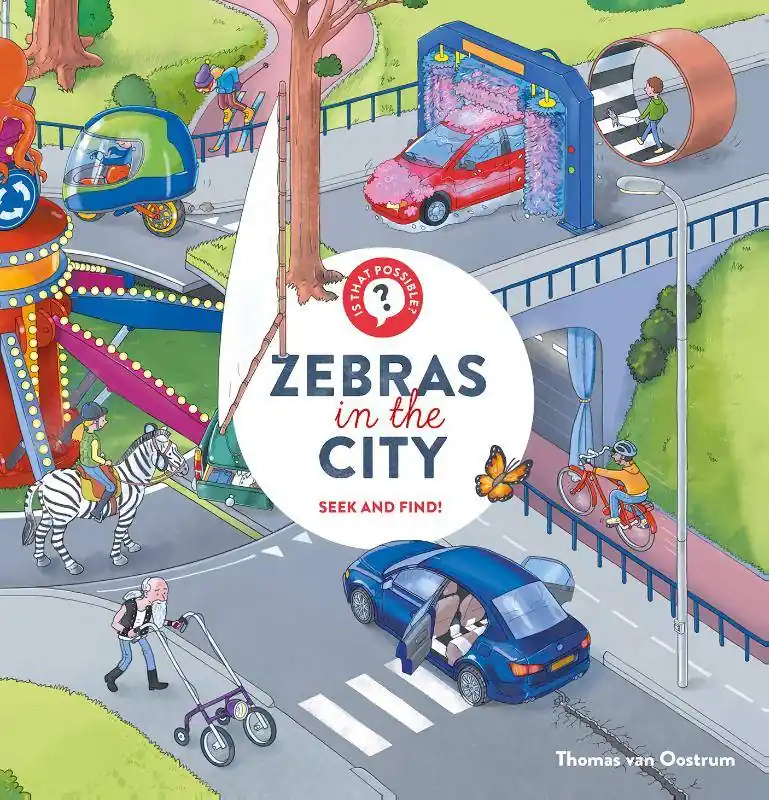 Meest Verkocht Zebras in the City / 1st Edition