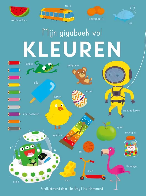 Gereduceerde Prijs Mijn gigaboek vol kleuren / Druk 1