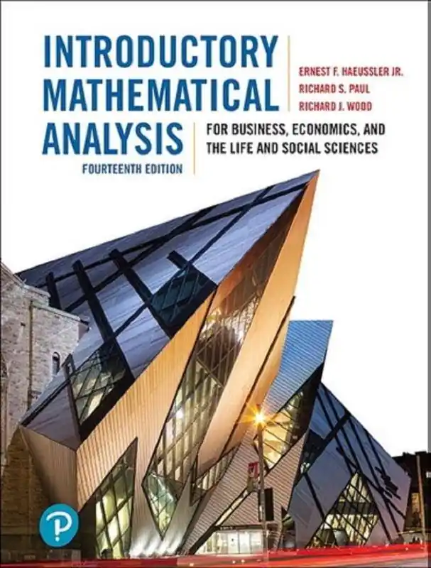 Gratis Retour Introductory Mathematical Analysis for Business, Economics, and the Life and Social Sciences