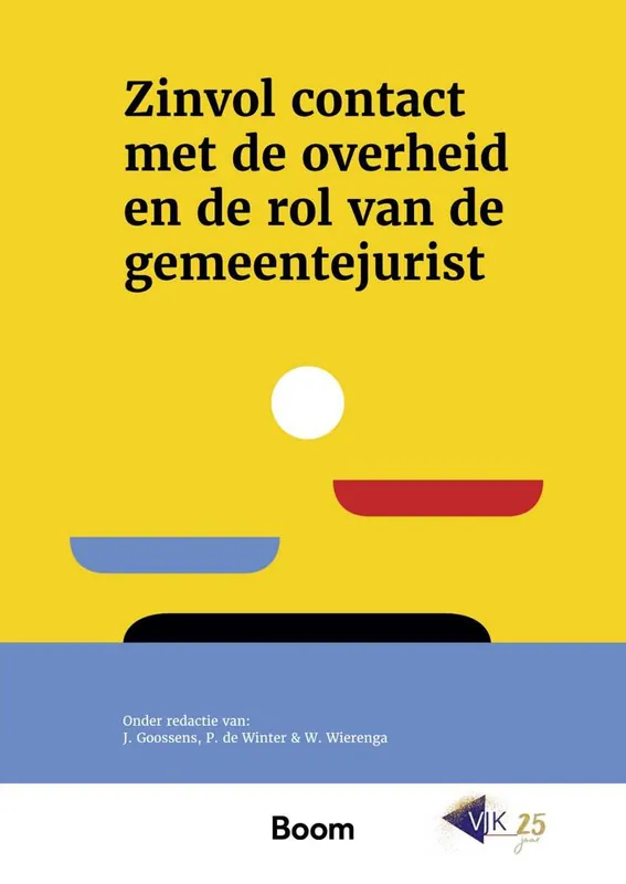 Veilige Betaling Zinvol contact met de overheid en de rol van de gemeentejurist / Druk 1