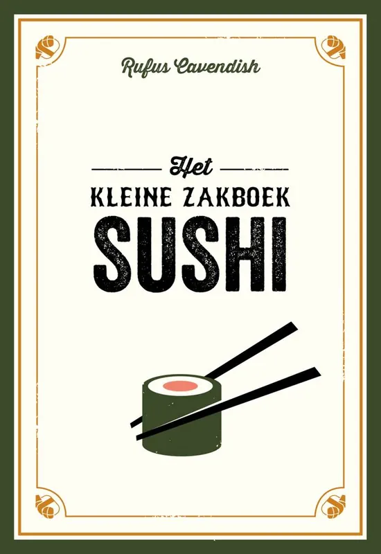 Het kleine zakboek sushi / Druk 1 Gratis Retour
