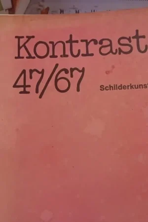 Weekendaanbieding Kontrasten, 1947-1967, Schilderkunst in Belgie, Koninklijk Museum voor Schone Kunsten Antwerpen van 18 februari tot 12 mei 1968 - Jean Buyck, L. Wuyts, Paul Ibou