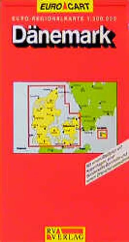 Denmark (map) - Geocenter Maps Rechtstreeks Van De Fabrikant