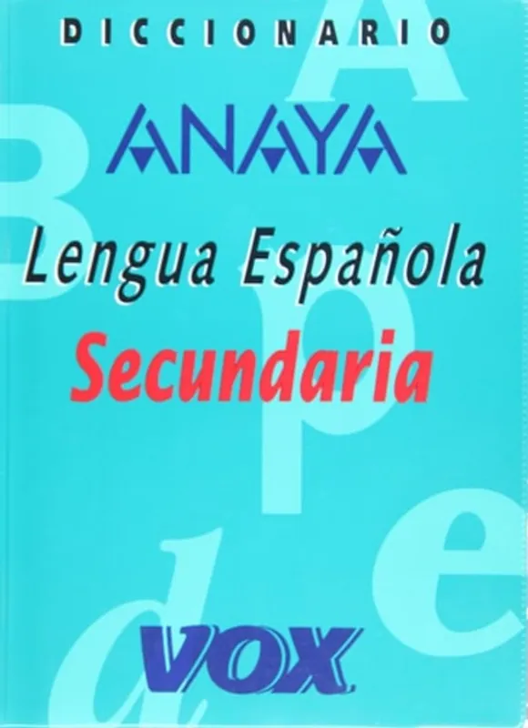 Alleen Vandaag Diccionario lengua española secundaria - Pilar Fornells Reyes