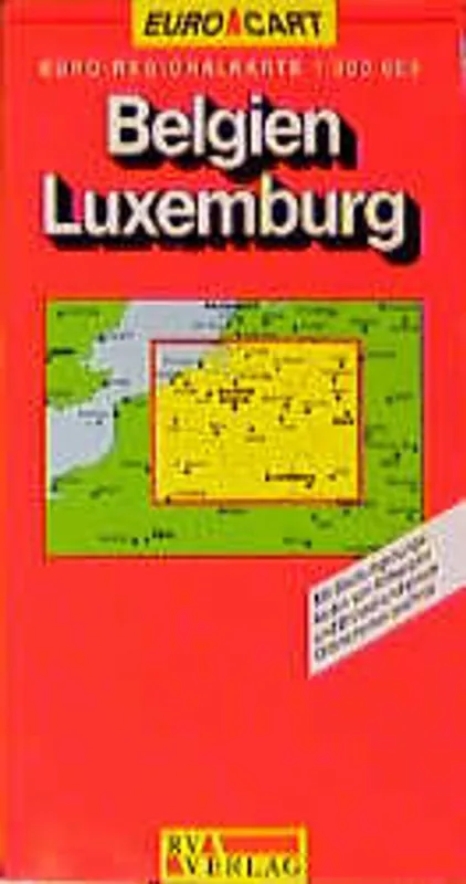 EUROMAP BELGIE LUXEMBURG 1 1300000 - Diverse Rechtstreeks Van De Fabrikant