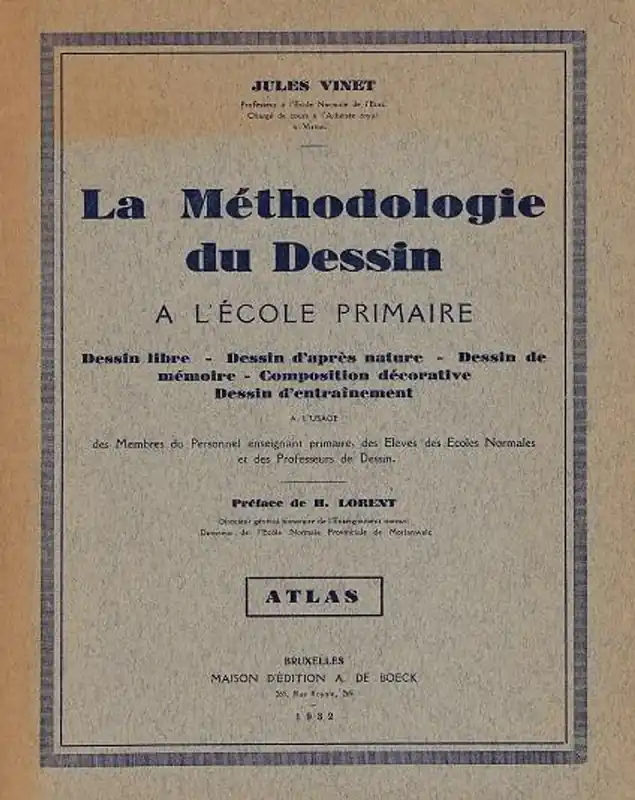 La Methodologie du Dessin - Jules Vinet Direct Beschikbaar