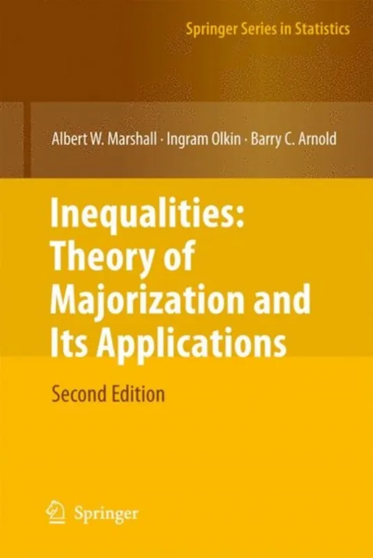 Inequalities - Albert W. Marshall Goedkoop