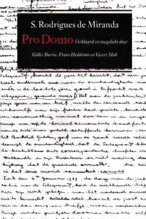 Bestel Nu Pro Domo - S. Rodrigues de Miranda