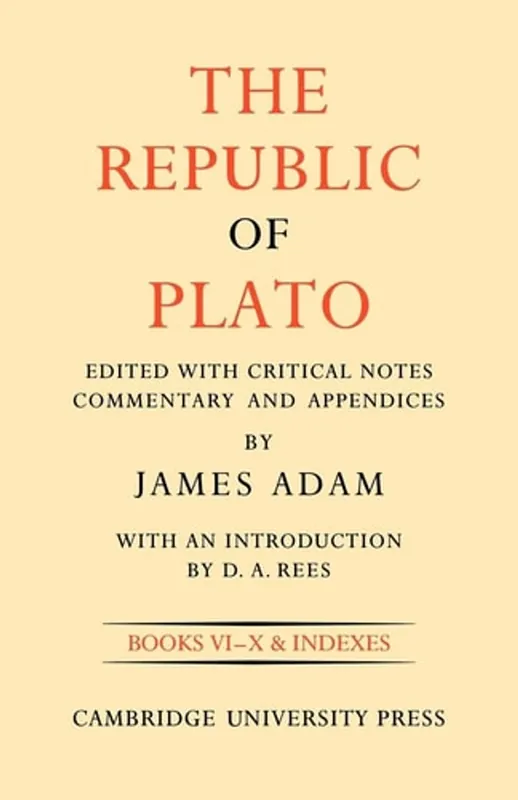 The Republic of Plato - J. Adam Express Levering
