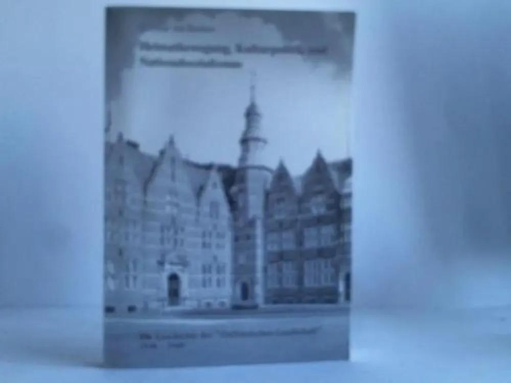 Alleen Vandaag Heimatbewegung, Kulturpolitik und Nationalsozialismus: Die Geschichte der "Ostfriesischen Landschaft" 1918-1949 (Abhandlungen und Vorträge zur Geschichte Ostfrieslands) (German Edition) - Dietmar von Reeken