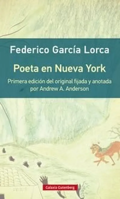 Poeta en Nueva York - Federico García Lorca Rechtstreeks Van De Fabrikant