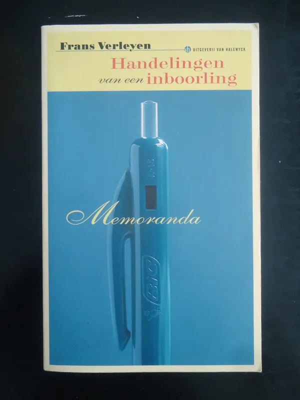 Handelingen van een inboorling - F. Verleyen Goedkoop