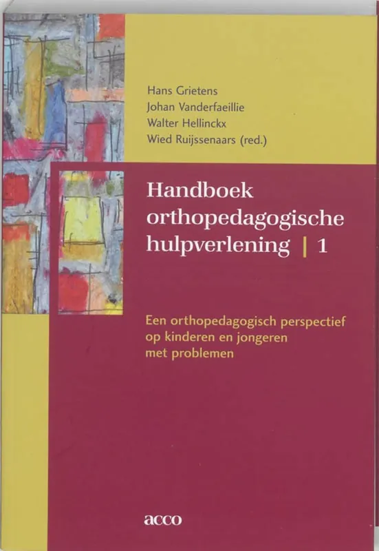 Weekendaanbieding Handboek orthopedagogische hulpverlening 1 - Hans Grietens