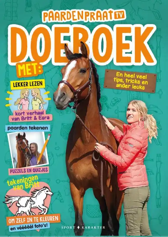 Het PaardenpraatTV Doeboek - Britt Dekker; Esra de Ruiter Op = Op