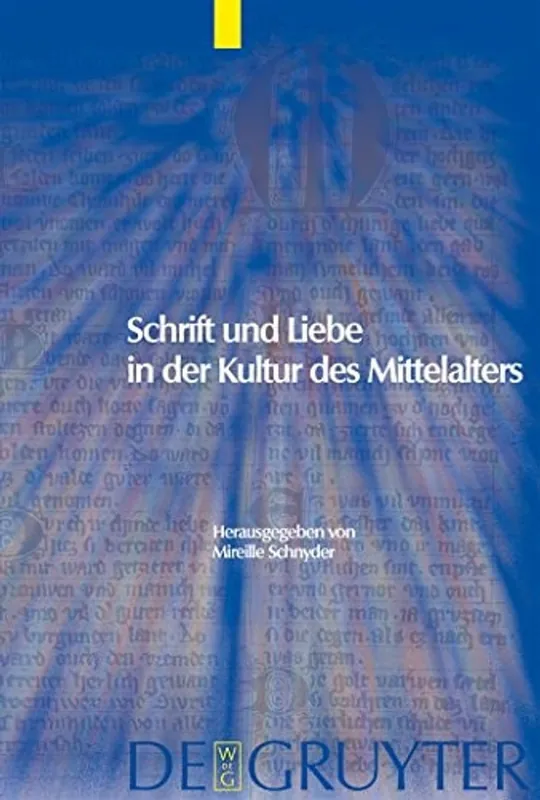Meest Verkocht Schrift und Liebe in der Kultur des Mittelalters (Trends in Medieval Philology) (German Edition) - Schnyder