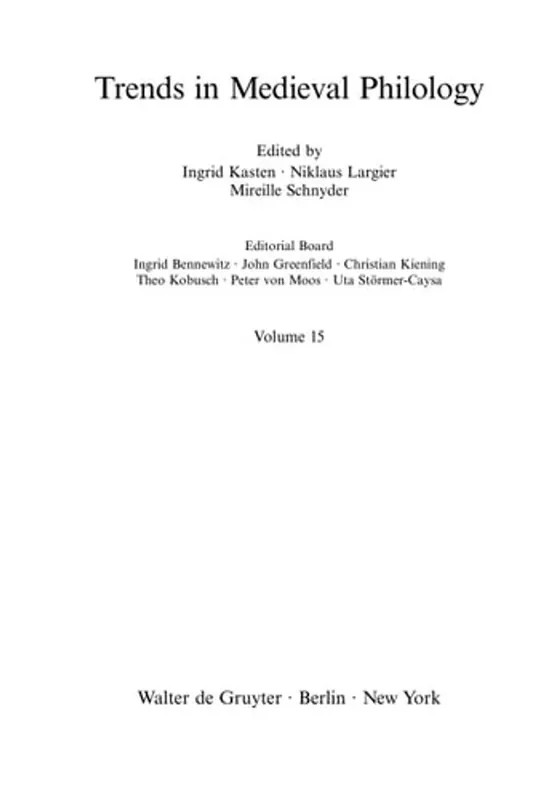 Philomela: Metamorphosen Eines Mythos in Der Deutschen Und Französischen Literatur Des Mittelalters (Trends in Medieval Philology, 15) (German Edition) - Behmenburg Voordeelprijs