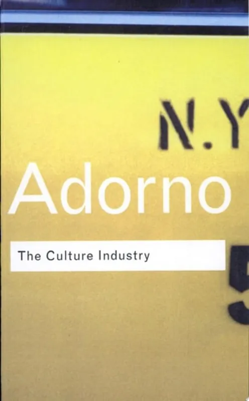 The Culture Industry Selected Essays on Mass Culture - Adorno Theodor W Exclusieve Aanbieding