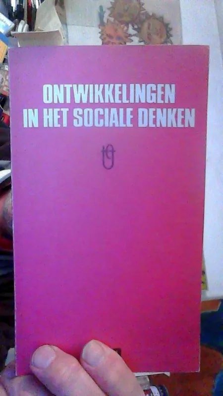 Ontwikkelingen in het sociale denken opgedragen aan prof. dr. M. G. Plattel Rijk / de Lange e.a. - Rijk / de Lange e.a. Direct Verzonden