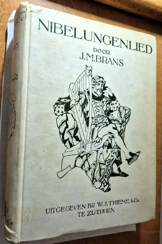 Goedkoop Nibelungenlied: naar den Middel-Hoogduitschen tekst en in de oorspronkelijke versmaat vertaald door J.M. Brans - Brans, J.M. (vertaler)