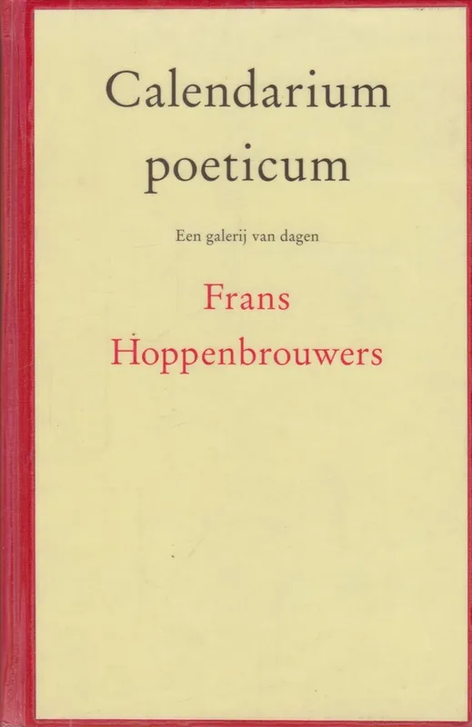 Calendarium poeticum - F. Hoppenbrouwers Beste Prijs
