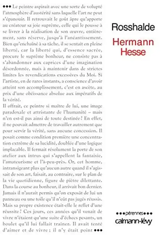 Flitsaanbieding Rosshalde roman - Hermann Hesse