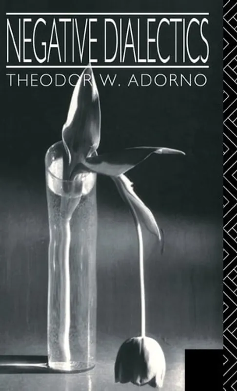 Negative Dialectics - Adorno Theodor W Direct Beschikbaar