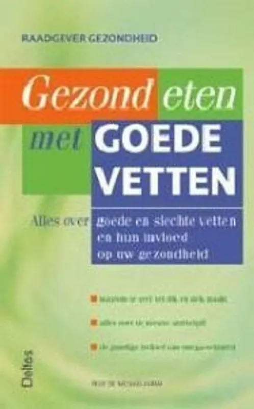 Actieprijs Gezond eten met goede vetten - Michael Hamm
