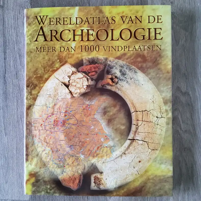 Aanbieding Wereldatlas van de archeologie meer dan 1000 vindplaatsen - Bahn Paul