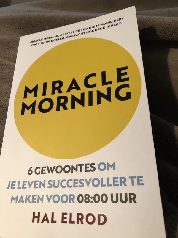 Flitsaanbieding Miracle morning - Hal Elrod