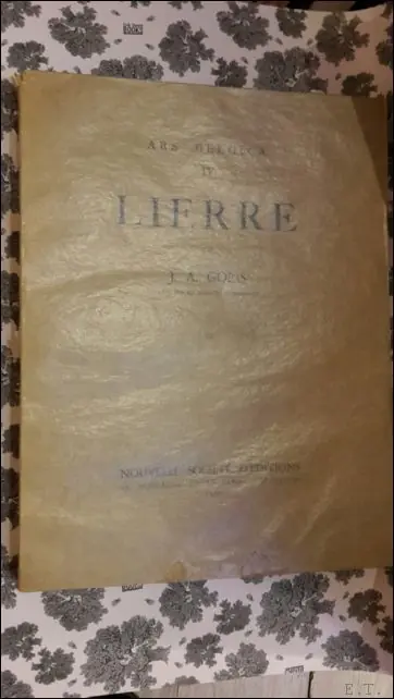 Lierre -Lier, Ars Belgica IV. - Goris, J.A. (Gijsen, Marnix) Beperkte Voorraad
