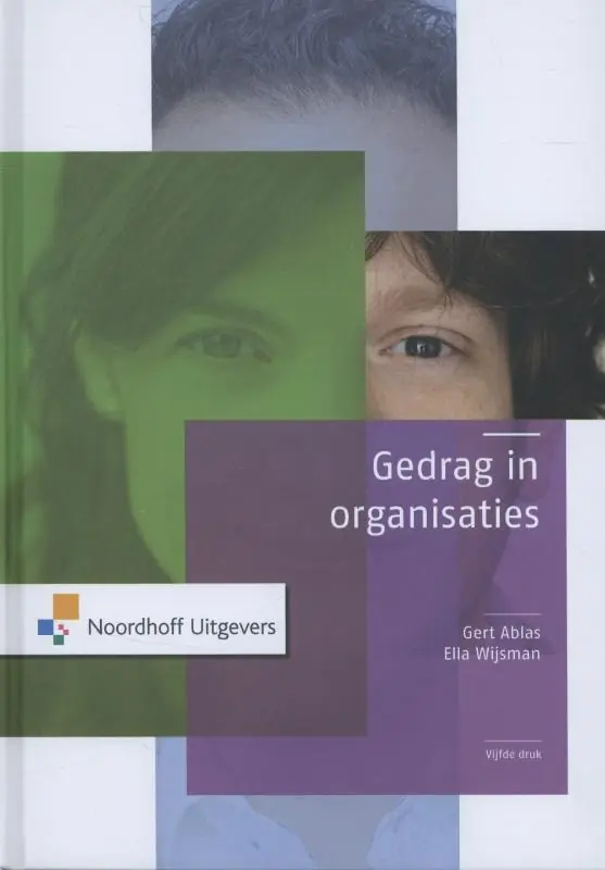 Exclusieve Aanbieding Gedrag in organisaties - x
