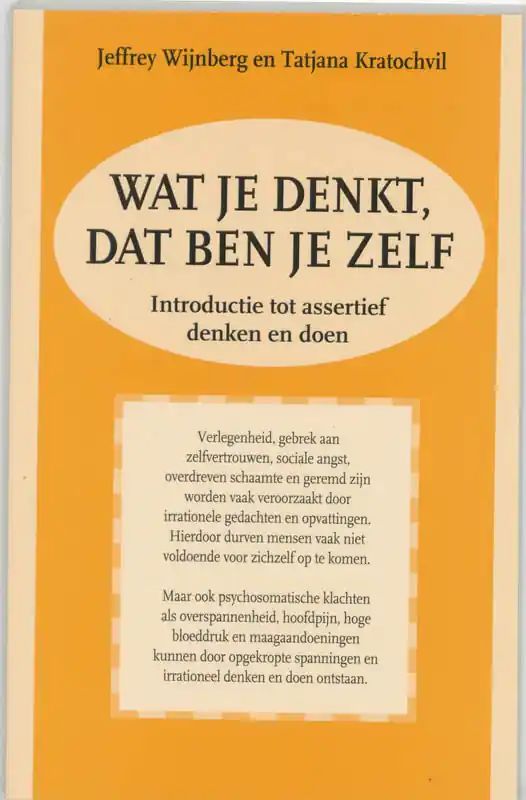 Alleen Vandaag Wat je denkt, dat ben je zelf - J. Wijnberg; T. Kratochvil