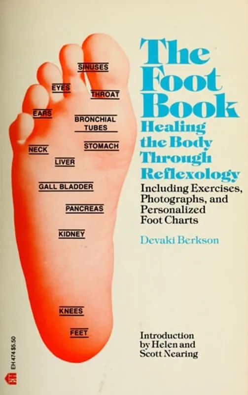 Gratis Verzending The Foot Book Healing the Body Through Foot Reflexology - Devaki Berkson