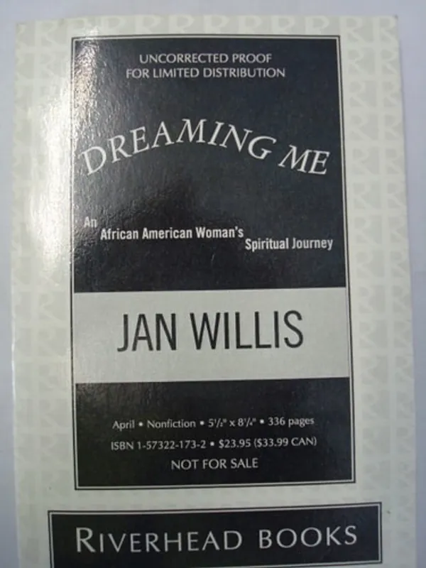Betaalbaar Dreaming Me: An African-American Woman's Buddhist Journey - Janice Dean Willis