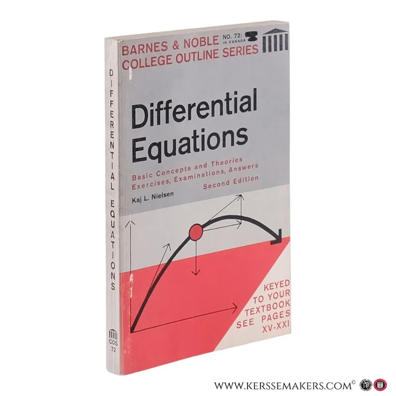 Nu Kopen Differential Equations. Basic Concepts and Theories. Exercises, Examinations, Answers. 2nd ed. - Nielsen, Kaj L.