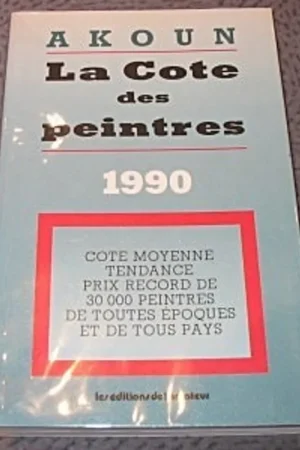 Akoun la cote des peintres - J.A. Akoun Laatste Versie