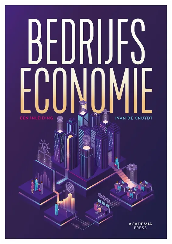 Bedrijfseconomie - Ivan De Cnuydt Flitsaanbieding