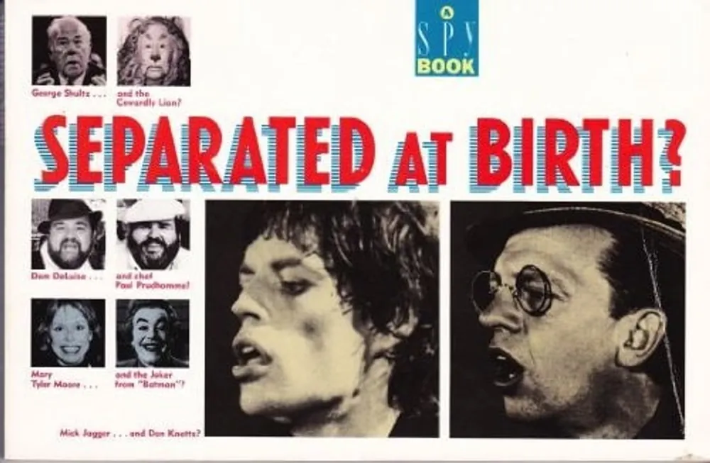 Gratis Retour Separated At Birth - Spy Magazine