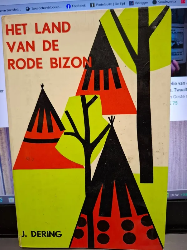 Korting Het land van de rode bizon - John Dering
