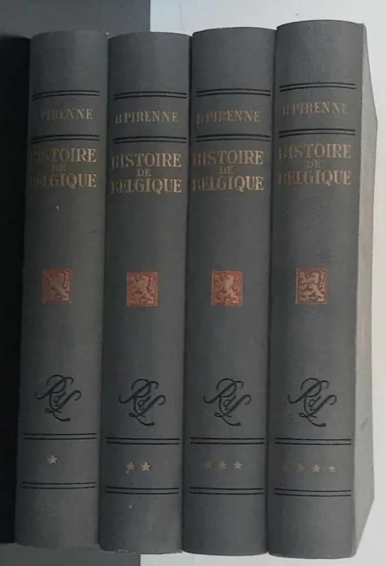 Veilige Betaling Histoire de Belgique (4 volumes) - Henri Pirenne