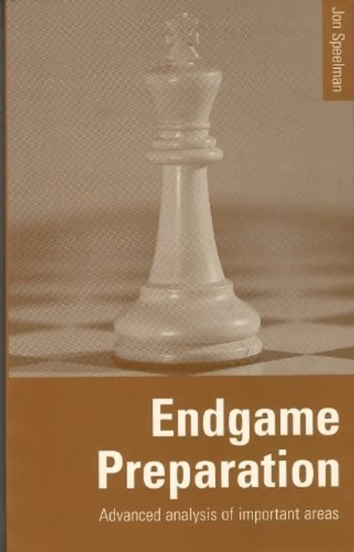 Endgame Preparation: Advanced Analysis of Important Areas - Jon Speelman Beste Prijs