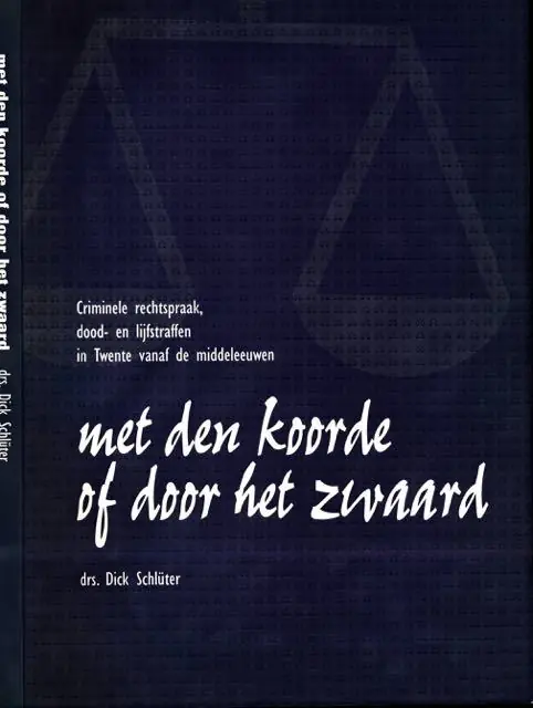 Beperkt Aanbod Met den koorde of door het zwaard - D. Schluter