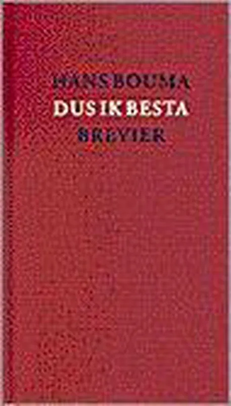 Dus ik besta - Hans Bouma Beste Prijs