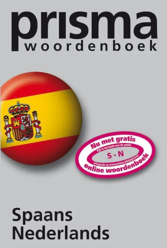 Prisma woordenboek Spaans-Nederlands - S.A. Vosters Rechtstreeks Van De Fabrikant